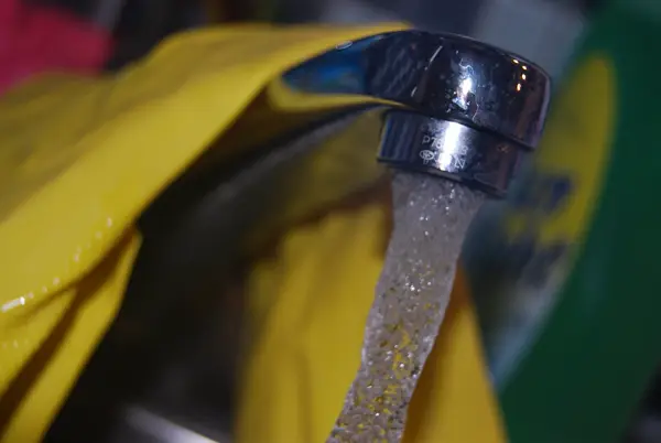 Kitchen tap and sink